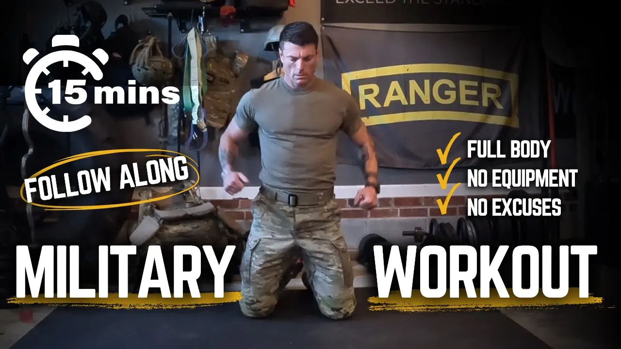 15-minute bodyweight workout — high intensity
